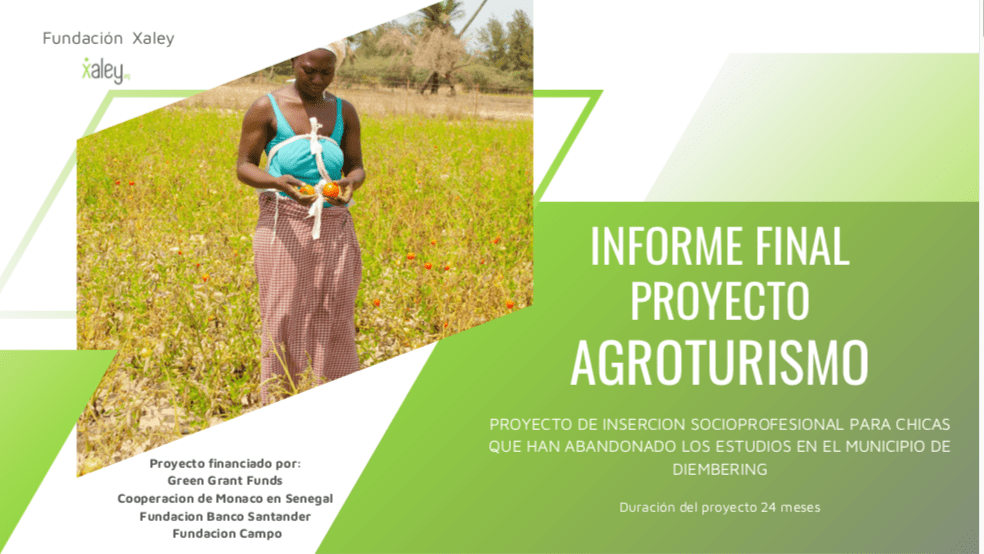 Informe final del proyecto Agroturismo en Diembering