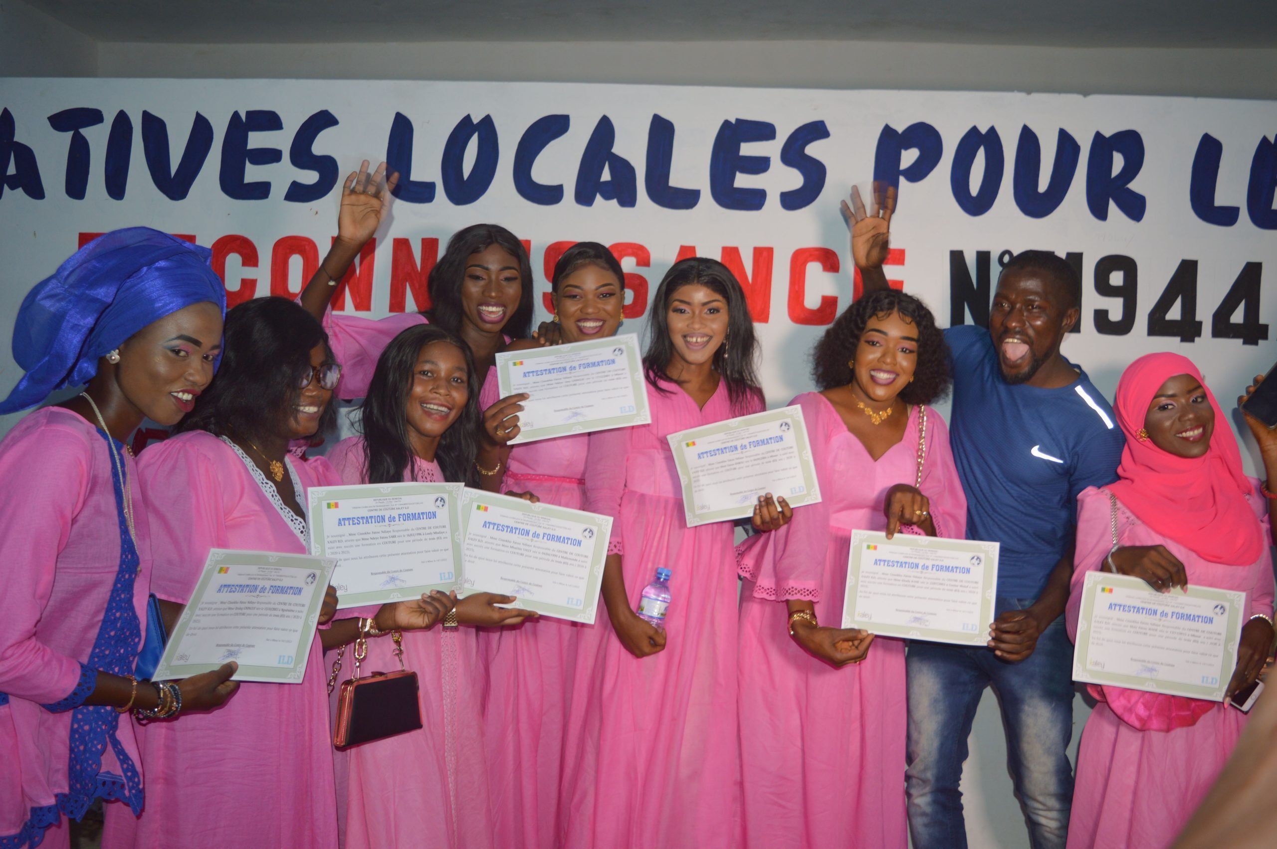 ¡Nuestras alumnas de Mbour se graduaron!