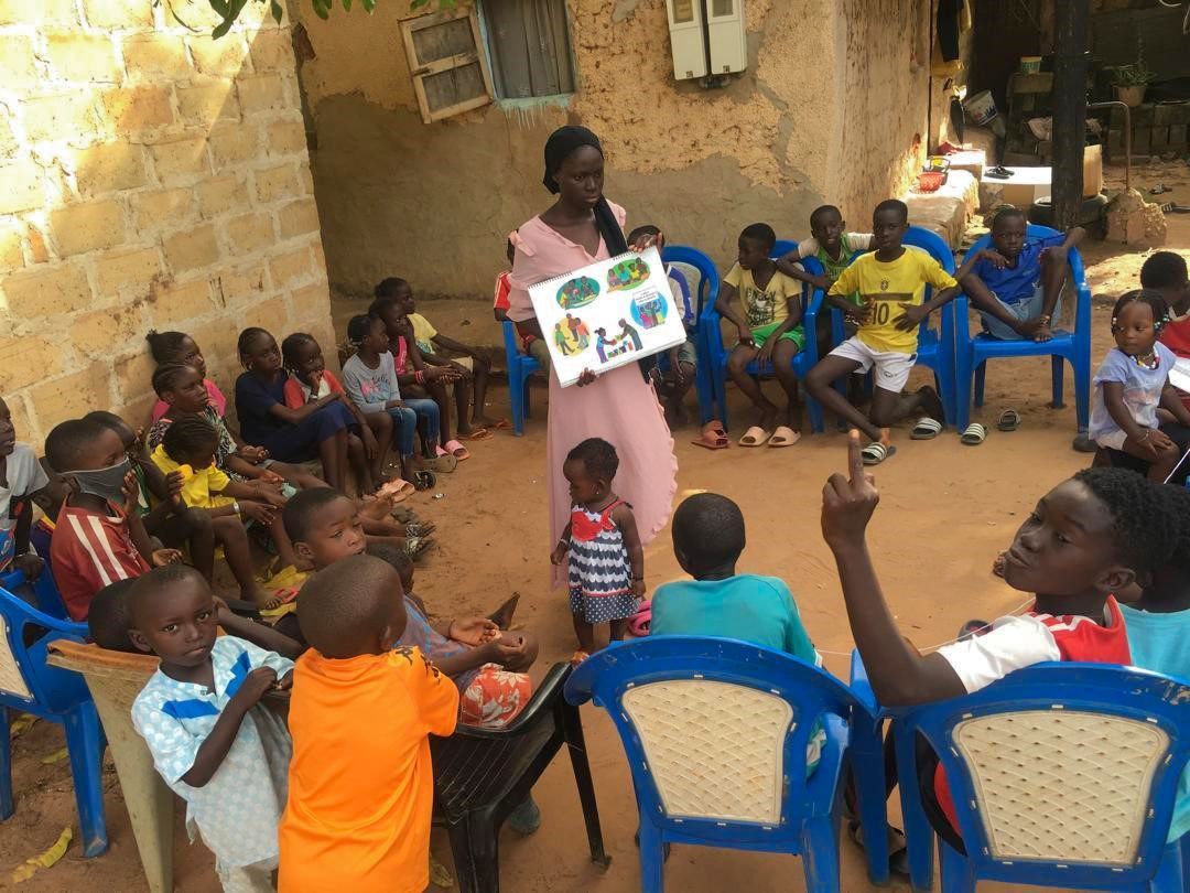 Sensibilización sobre salud reproductiva en Ziguinchor